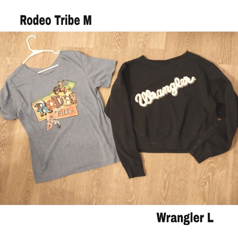 Wrangler crop sweater
